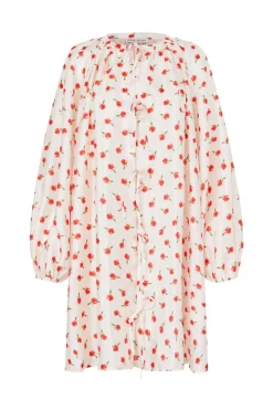 Stine Goya Kjoler<2067 Flat Textured Poly, Voluminous Bow Dresssg-ps26-d150-2067