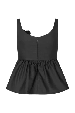 Stine Goya T-Shirts & Toppe<2464 Floral Shirting, Floral Peplum Topsg-ps26-t139-2464