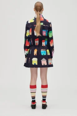 Discount 2340 Midweight Cotton, Pullover Parka Dresssg-aw25-d174-2340 Kjoler
