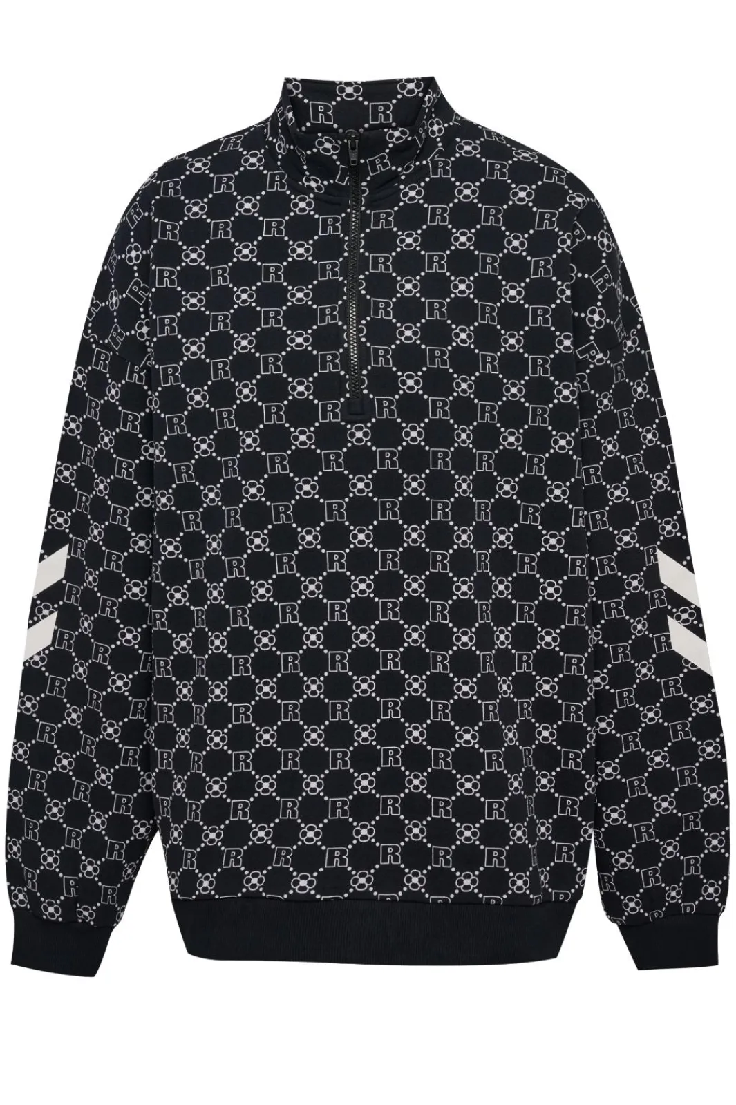 Hot 232035 Oversized Halfzip 70051 Sweatsæt & Comfy Wear|Bluser & Skjorter