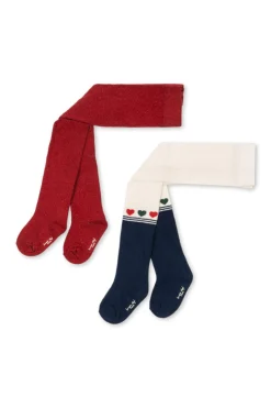 Børn Konges Sløjd Strømper & Strømpebukser<2 Pack Lurex Tights Ks104171