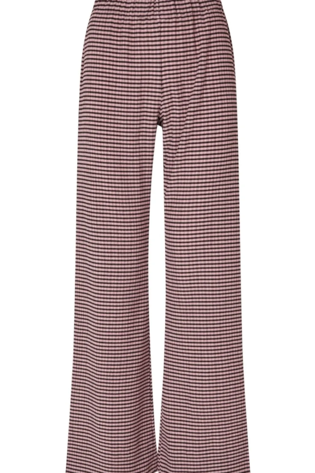 Stine Goya Bukser, Jeans & Leggings<2247 Patchwork Jersey, Elasticated Waistband Pants sg-ss25-p004-2247