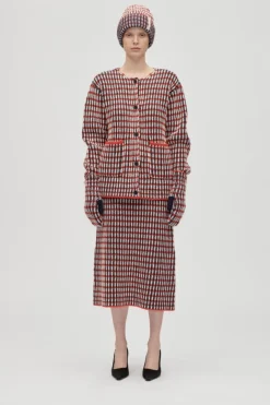 Online 2425 Plaited Chunky Rib, Chunky Rib Mittenssg-aw25-a043-2425 Hue, Hat & Handsker