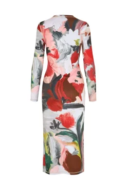 Best 2244 Stocking Jersey, Pullover Long Sleeve Midi Dresssg-ps26-d074-2244 Kjoler
