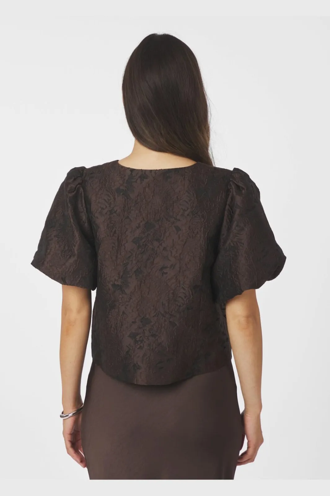 Neo Noir Bluser & Skjorter|Ammevenligt Tøj<Aisa Brocade Blouse 166369