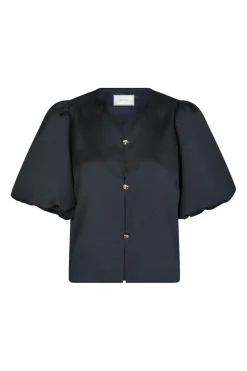 Hot Aisa Dull Satin Blouse 164658 Bluser & Skjorter|Ammevenligt Tøj