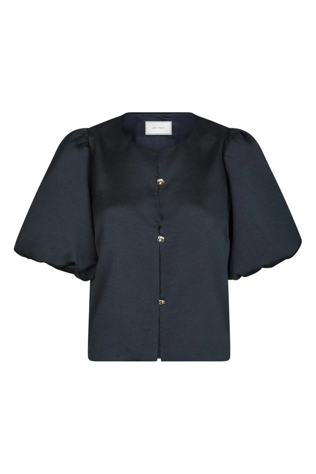 Hot Aisa Dull Satin Blouse 164658 Bluser & Skjorter|Ammevenligt Tøj
