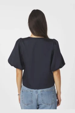 Hot Aisa Dull Satin Blouse 164658 Bluser & Skjorter|Ammevenligt Tøj