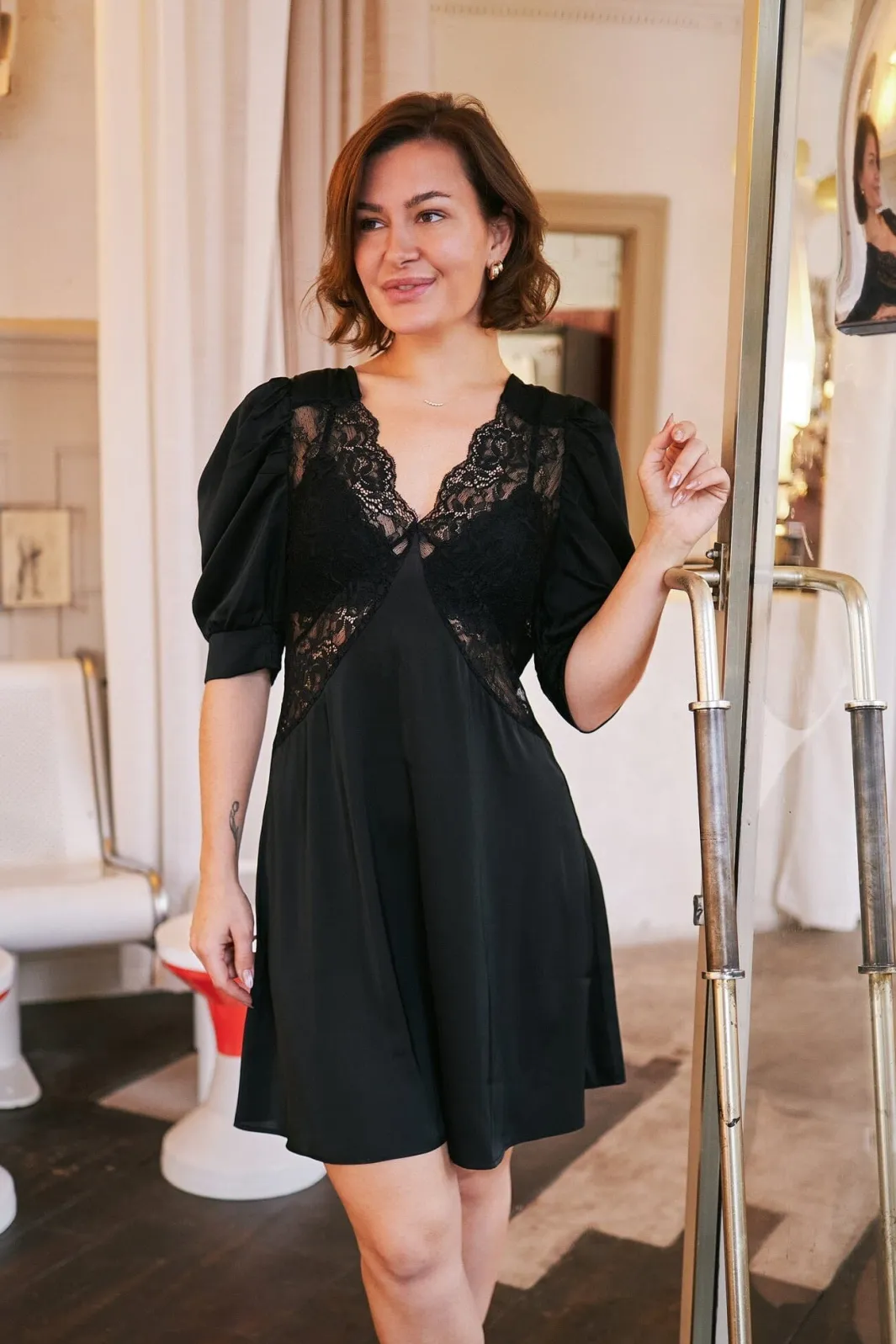 Best Alfia Lace Dress 167052 Kjoler