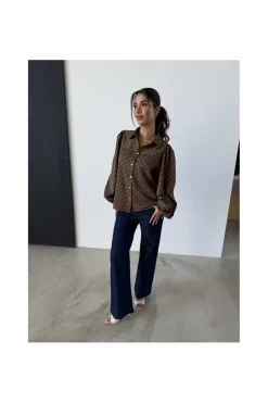 Online Alicia Dot L/S 15046 Bluser & Skjorter|Ammevenligt Tøj