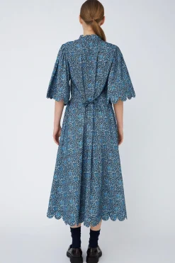 New All Over Printed Midi Dressse53-4250 Kjoler|Ammevenligt Tøj