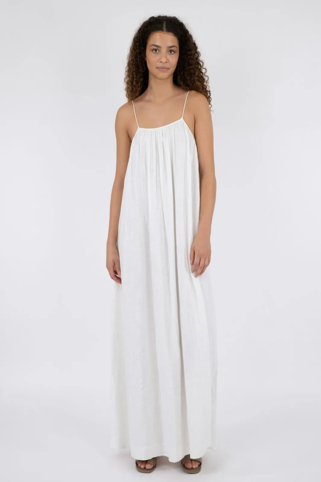 Neo Noir Kjoler<Allie Soft Linen Dress
