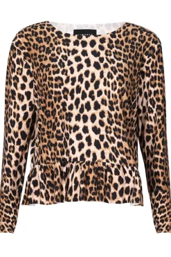Alma Ls Frill T-Shirt Bluser & Skjorter