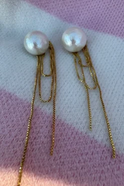 Alma Pearl Earring 191BO56 Øreringe