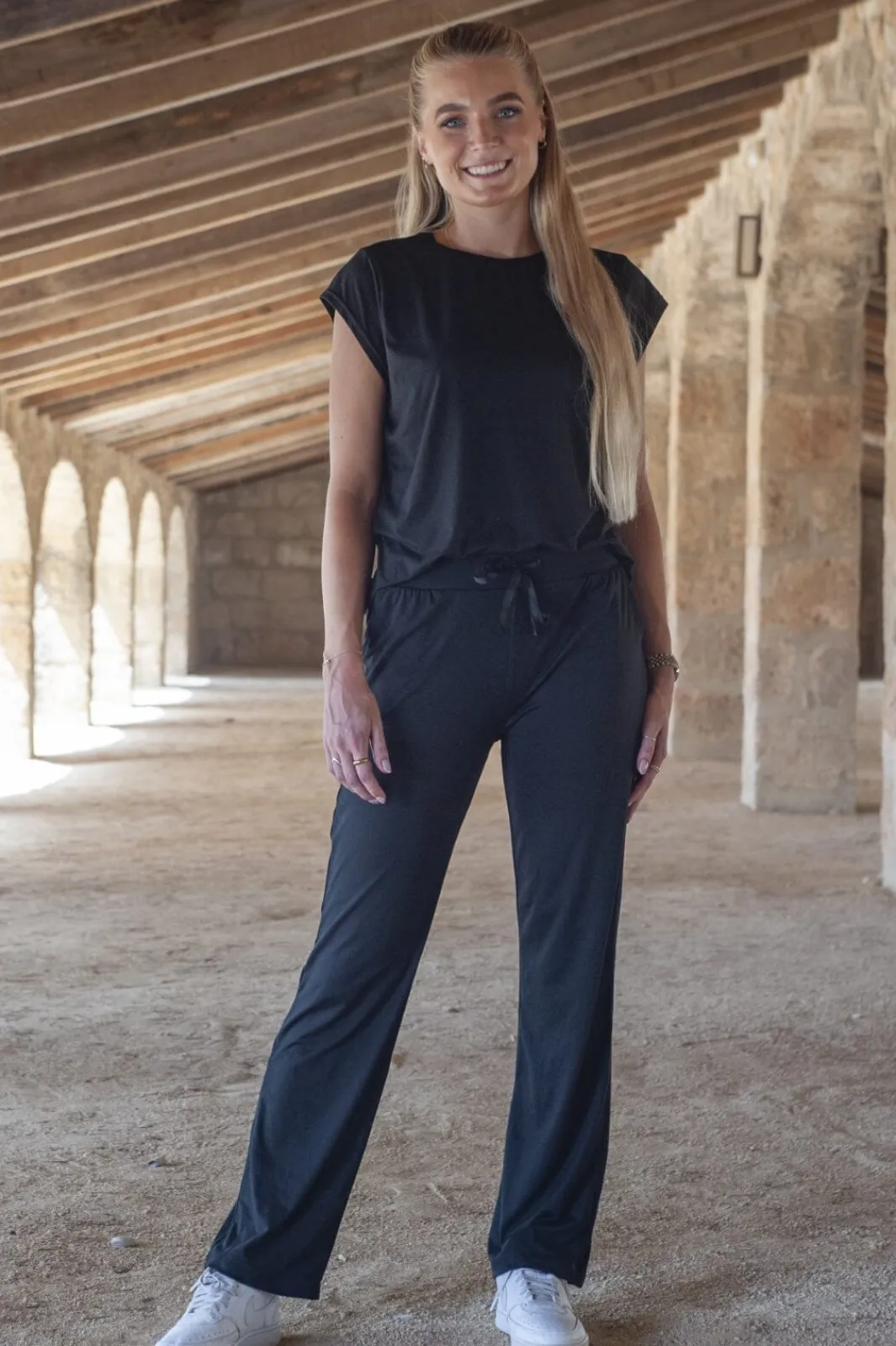 Clearance Alma-Wide-Pants Bukser, Jeans & Leggings