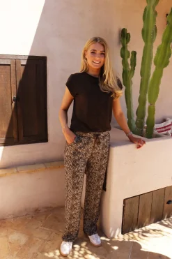 New Alma-Wide-Pants 9564 Bukser, Jeans & Leggings