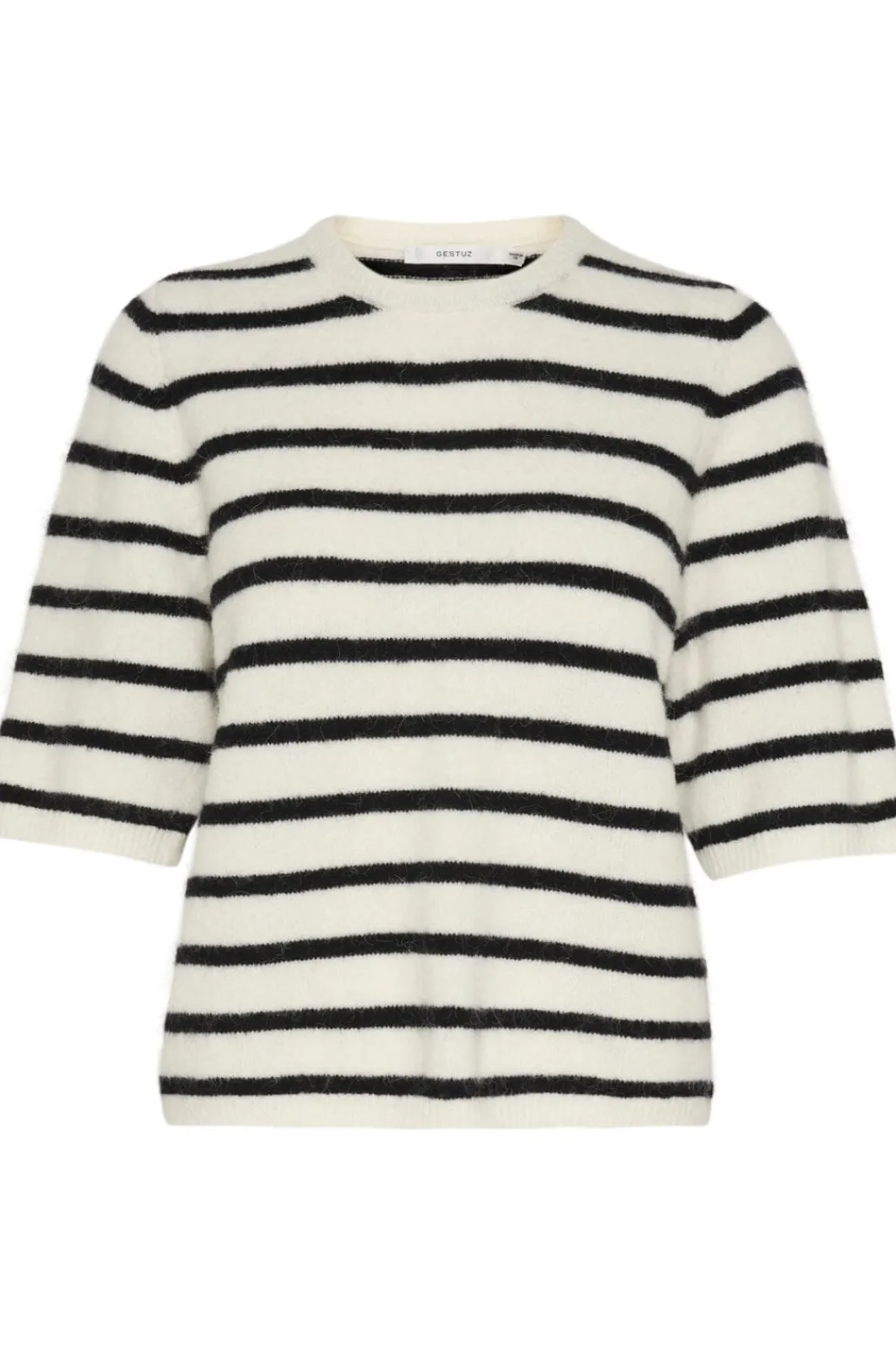 Gestuz T-Shirts & Toppe<Alphagz Ss Tee Striped