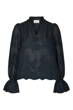 Neo Noir Bluser & Skjorter<Amara Big Embroidery Blouse 163032