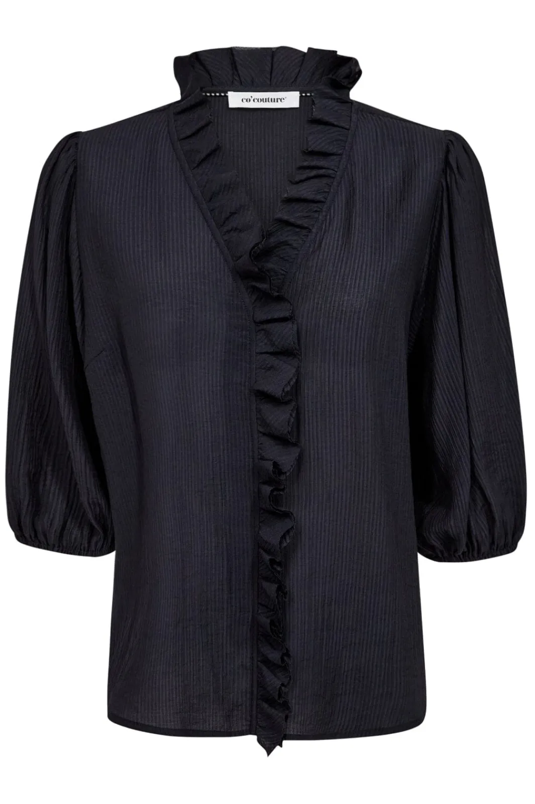 Online Anikacc Frill Ss Shirt 35905 Bluser & Skjorter