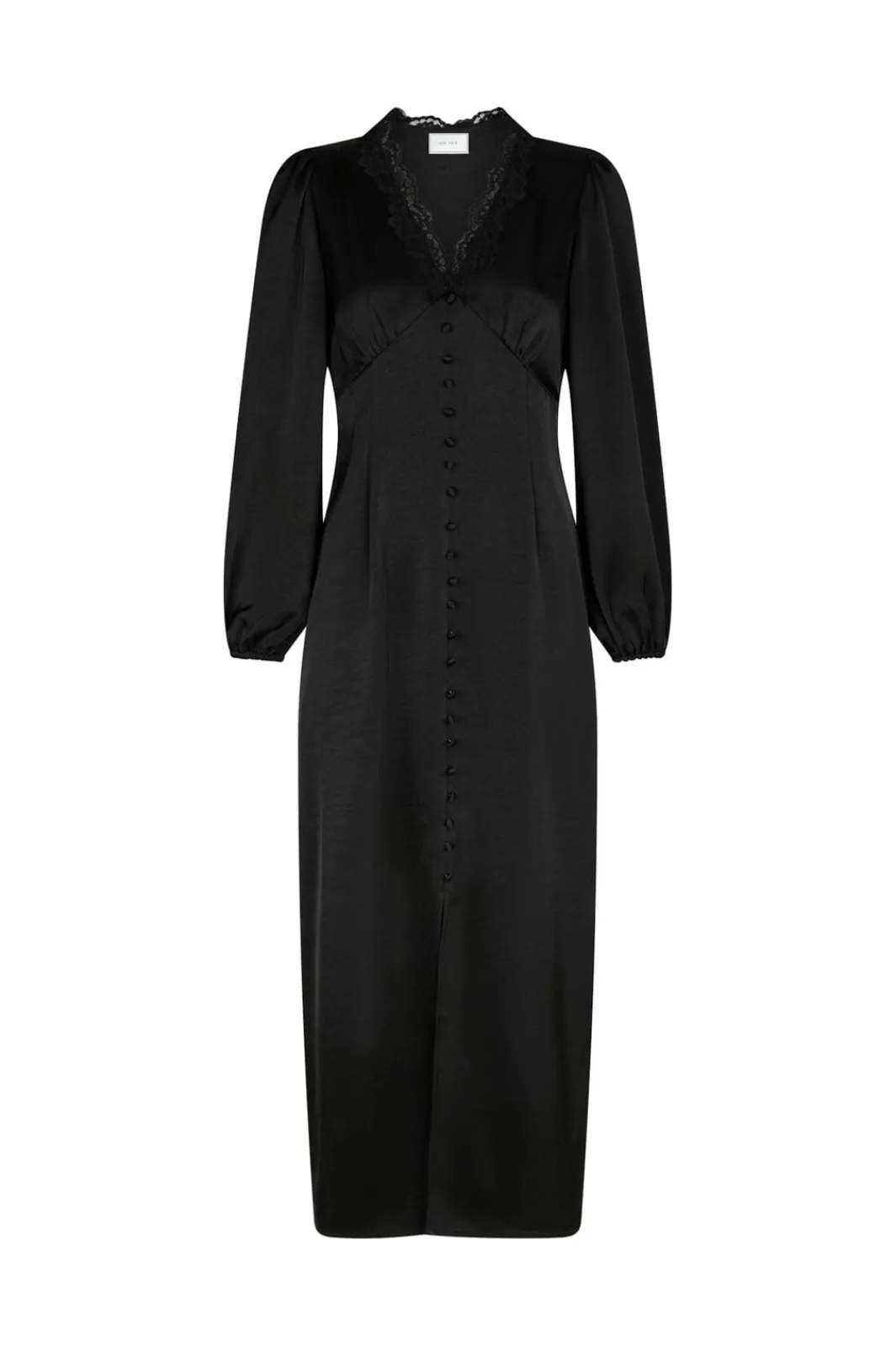 Neo Noir Kjoler<Anio Heavy Sateen Dress 167048
