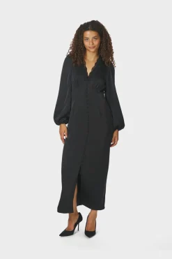 Neo Noir Kjoler<Anio Heavy Sateen Dress 167048