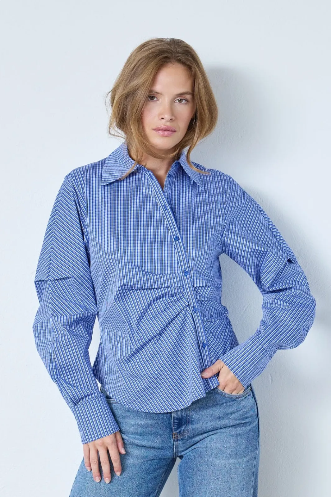 Online Anizacc Asym Shirt 45017 Bluser & Skjorter|Ammevenligt Tøj
