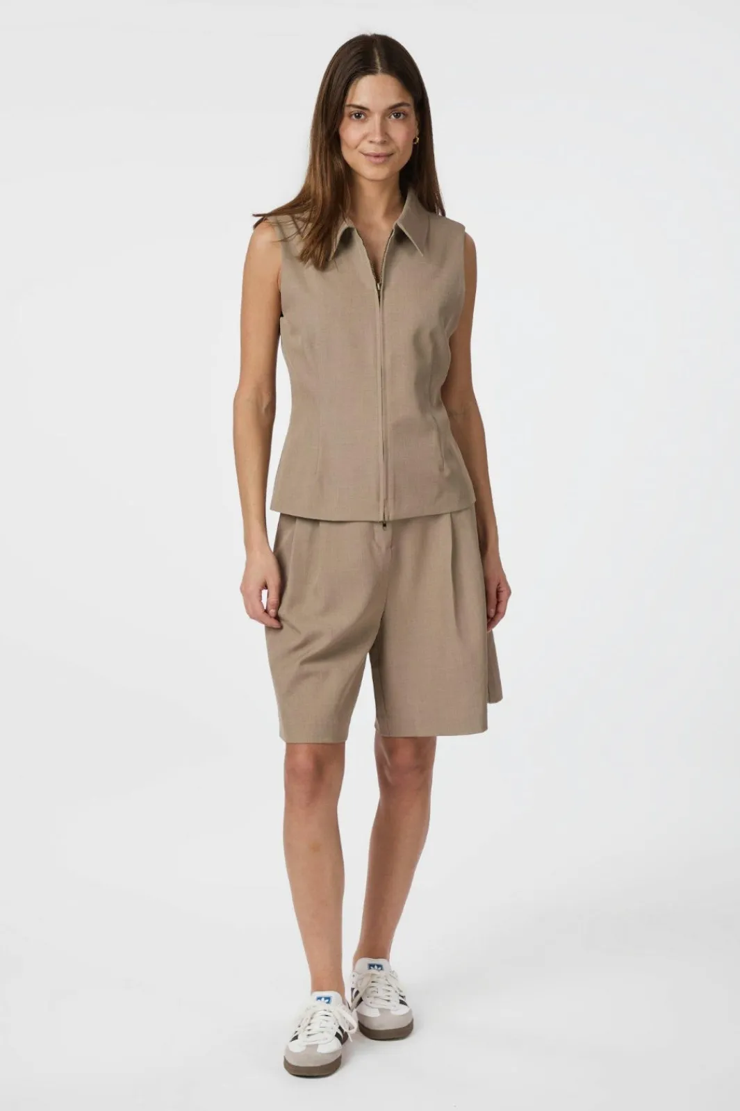 Neo Noir Sæt 🛍️|Veste<Annabella Structure Waistcoat 165355