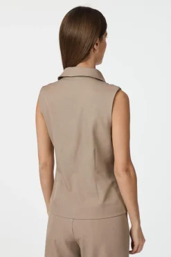 Neo Noir Sæt 🛍️|Veste<Annabella Structure Waistcoat 165355