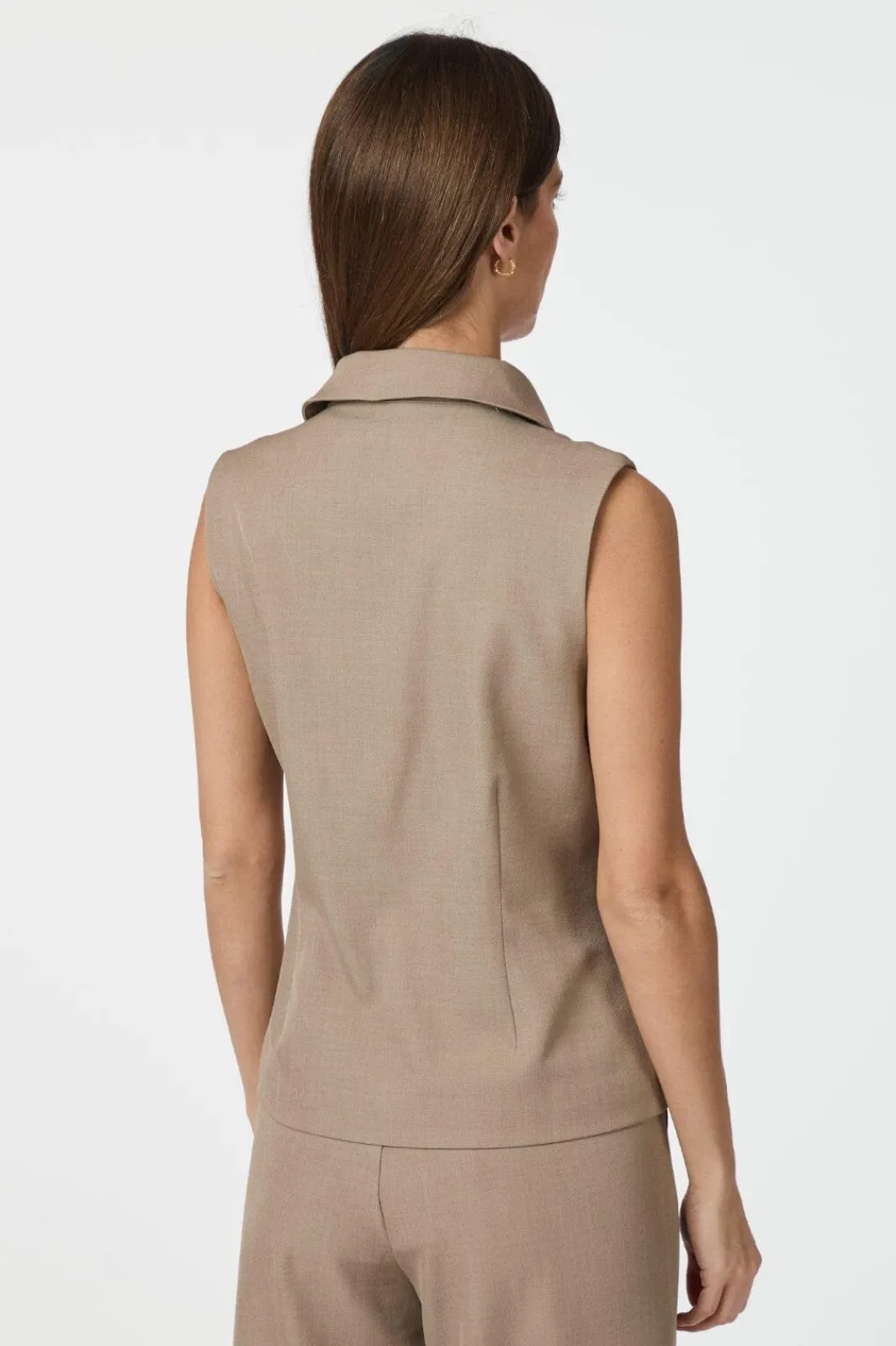 Neo Noir Sæt 🛍️|Veste<Annabella Structure Waistcoat 165355