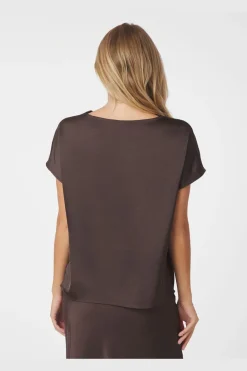 Clearance Annabeth Heavy Sateen Tee 161907 T-Shirts & Toppe