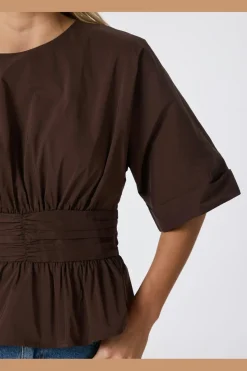 Neo Noir Bluser & Skjorter<Annegret Poplin Blouse 162365