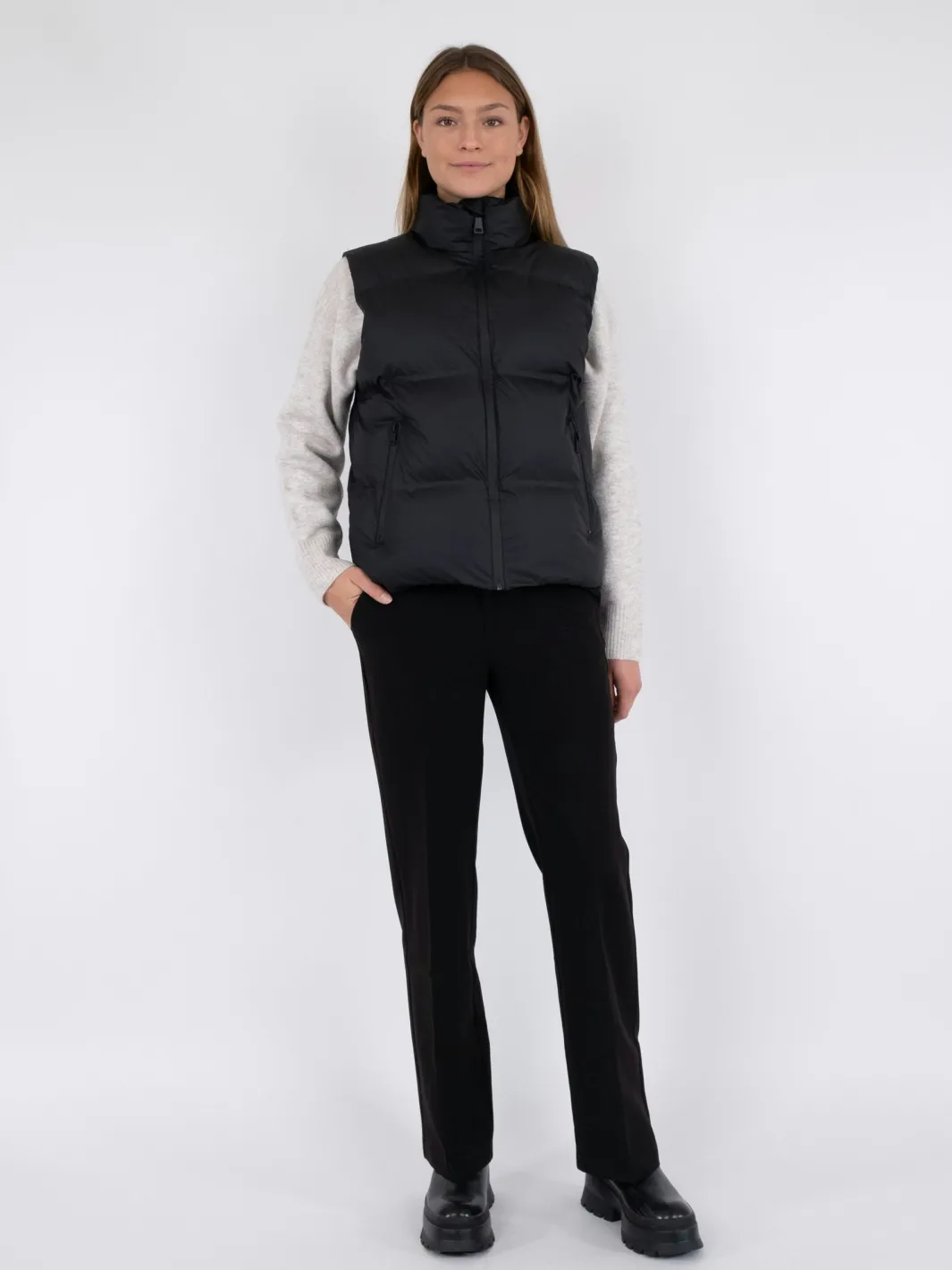 Neo Noir Veste<Annike C Puffer Waistcoat