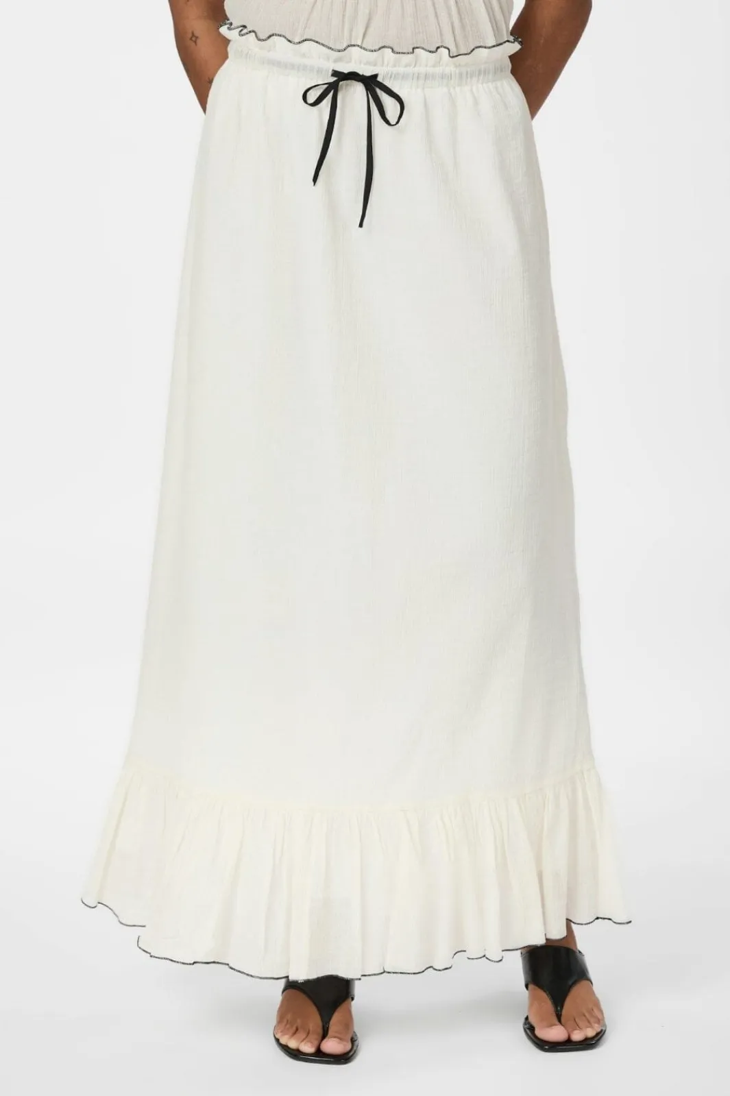 Neo Noir Sæt 🛍️|Nederdele<Ariella Crepe Skirt 165814