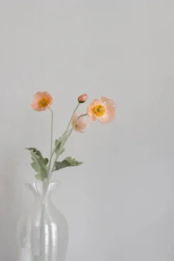 New Artificial Poppy 02-131 Dekoration Til Hjemmet