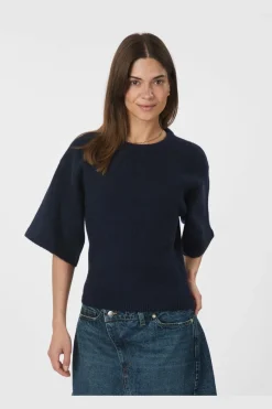 New Asha Knit Tee 164730 Strik|Bluser & Skjorter