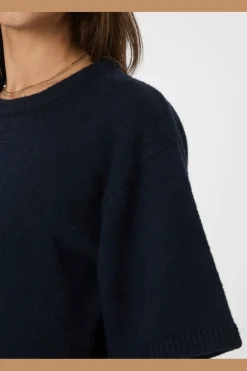 New Asha Knit Tee 164730 Strik|Bluser & Skjorter