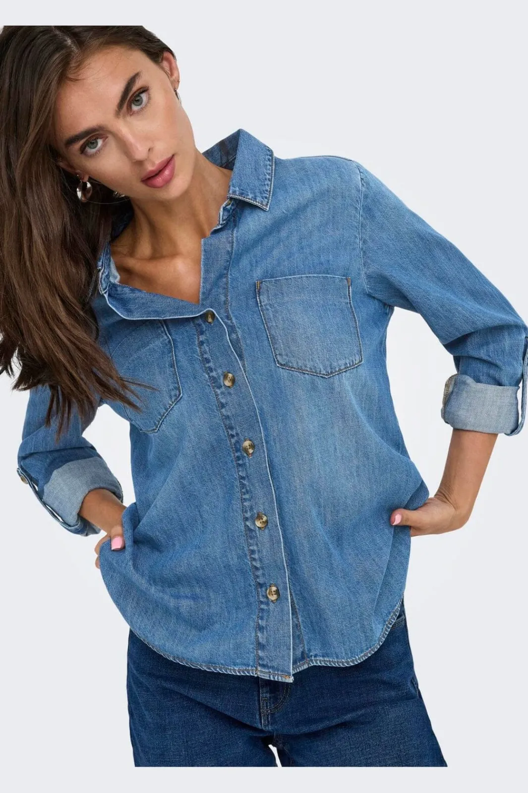 Outlet Asmin Shirt L/S Akm Bluser & Skjorter