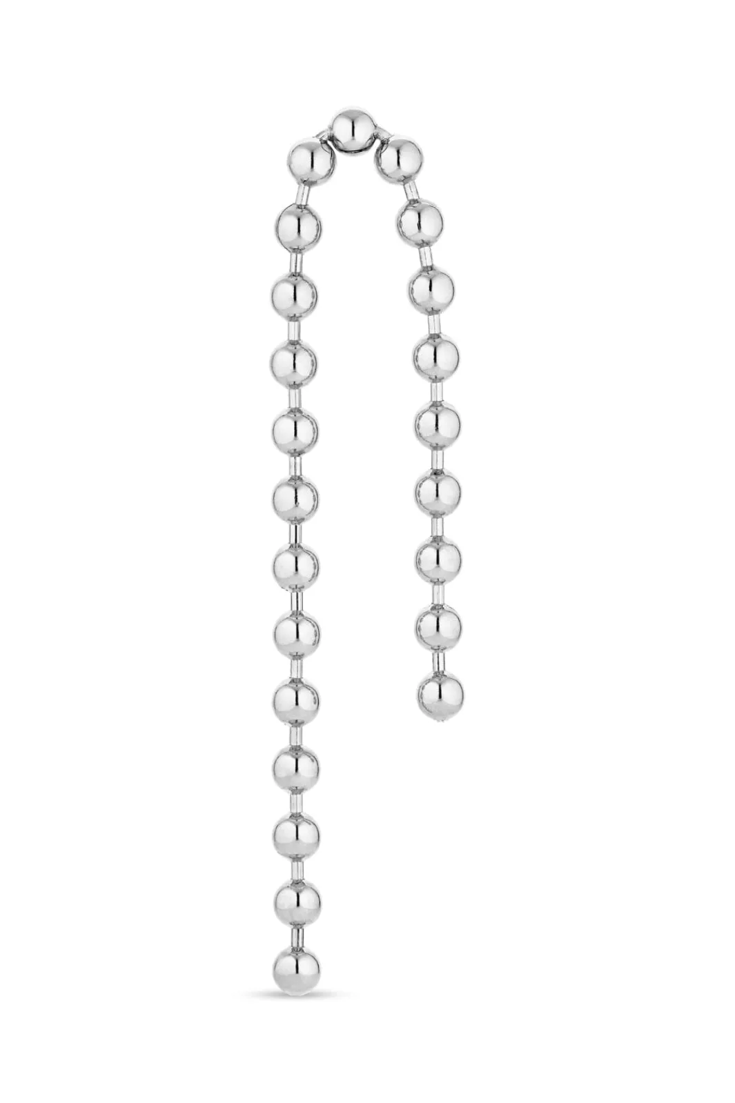Online Atomic Double Chain Stud Øreringe
