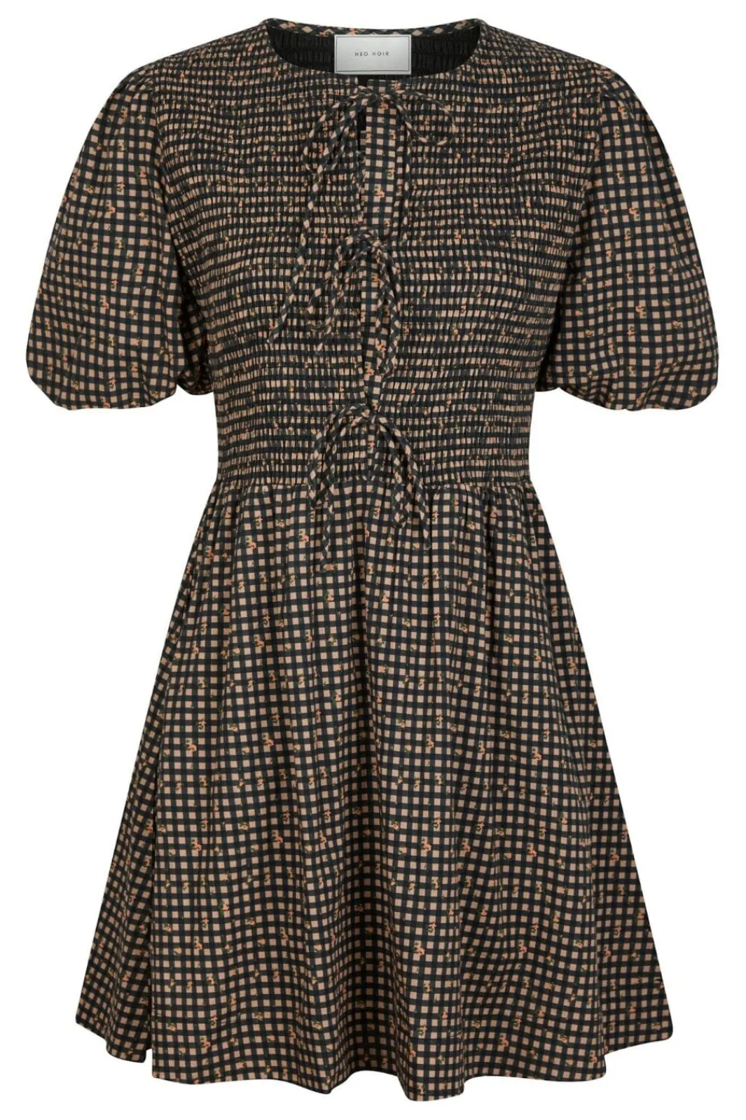 Discount Auda Check Smock Dress 165419 Kjoler|Ammevenligt Tøj
