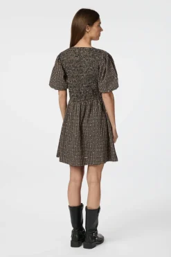 Discount Auda Check Smock Dress 165419 Kjoler|Ammevenligt Tøj