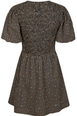 Discount Auda Check Smock Dress 165419 Kjoler|Ammevenligt Tøj