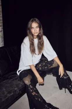 Haute L'Amitié T-Shirts & Toppe<Back Logo Loose Tee HL10410