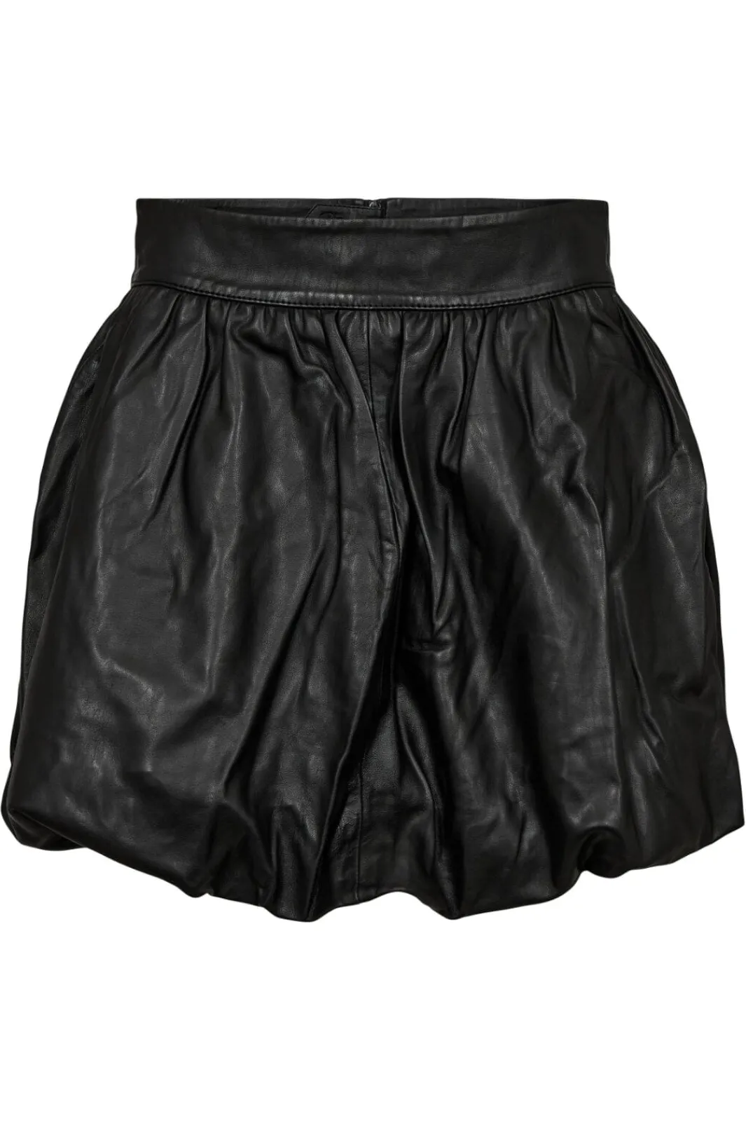 New Balloon Leather Skirt HL10384 Nederdele