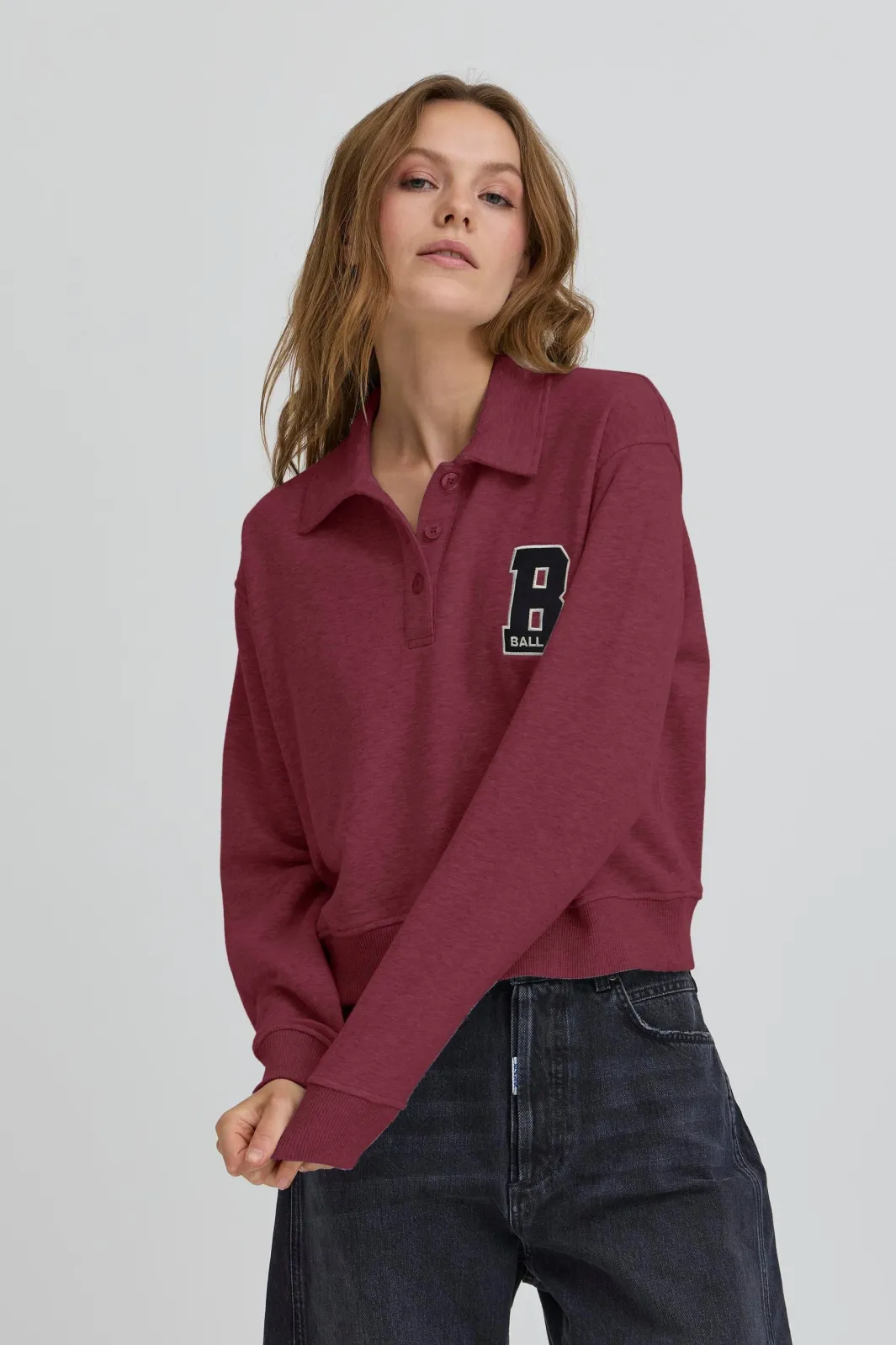 Discount Bariva Polo Sweat 50408098 Sweatsæt & Comfy Wear|Bluser & Skjorter