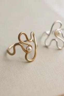 Discount Bay Pearl Ring Ringe