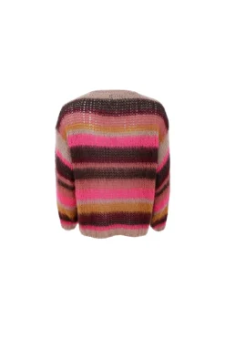 Black Colour Strik|Bluser & Skjorter<Bcadria Multi Striped Jumper 1223