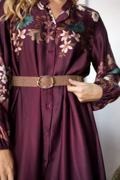Black Colour Bælter<Bcalf Waist Belt 10325