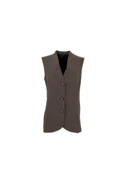 Clearance Bcavenue Long Vest Veste|Ammevenligt Tøj
