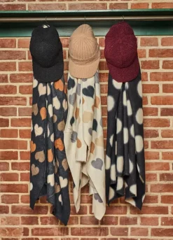 Clearance Bcblix Dotted Winter Scarf 208416 Tørklæder