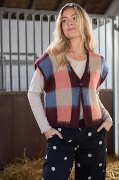 Black Colour Strik|Bluser & Skjorter<Bcchess Knit Vest 1213